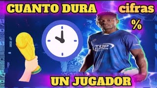 CUANTAS temporadas suele durar un jugador de media con buen porcentaje  TOP ELEVEN [upl. by Rabka444]