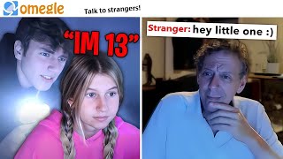 Funniest Catching CREEPS On Omegle Compilation [upl. by Acirederf]