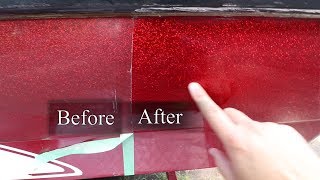 How To WET SAND and WAX a Boat  Remove OXIDATION From GelCoat [upl. by Nosduj]