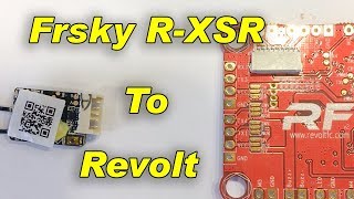 How to connect Frsky RXSR To Raceflight Flight One Revolt [upl. by Nahsez]