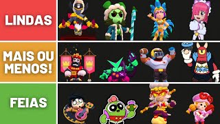 Ranqueando Todas Skins da Starr Toon e Ano do Dragão Brawl Stars Tier List Temporadas 22 e 23 [upl. by Gamal]