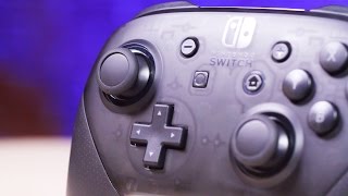 Nintendo Switch Pro Controller Unboxing [upl. by Esiuole]