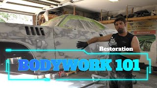 Basic guide to Bodywork block sanding priming and primers in the restoration world [upl. by Banks]