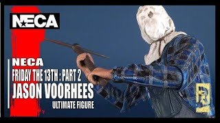 NECA Friday the 13th Part 2 Ultimate Jason Voorhees TheReviewSpot [upl. by Retsevlys942]