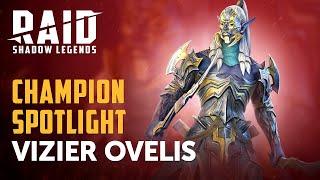 RAID Shadow Legends  Champion Spotlight  Vizier Ovelis [upl. by Aissyla592]