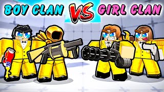 Girls vs Boys tournament in Roblox Rivals [upl. by Oicnerual]