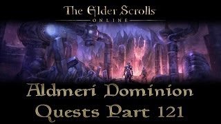 ESO  Aldmeri Dominion Quests  Part 121  Greenshade Part 36  Moonhenges Tear [upl. by Lonergan]