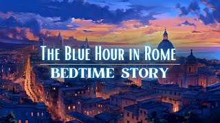 🌙A Peaceful Sleepy Story The Blue Hour in Rome  Storytelling and Calm Music [upl. by Haizek]