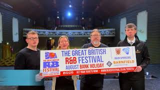 Barnfield Construction named as main sponsor for 2024 Great British Rhythm and Blues Festival [upl. by Rj]