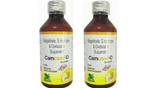 Camcona O Syrup Magaldrate and Simethicone Oral Suspension Syrup [upl. by Mert]