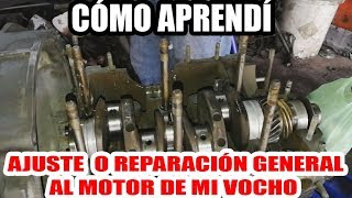 Mi primer ajuste de motor de vocho  VochoTalacha [upl. by Sergeant]