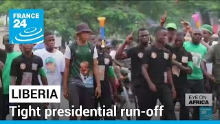 Liberians vote in tight presidential runoff • FRANCE 24 English [upl. by Thedrick454]