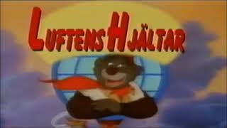 Luftens Hjältar intro svenska  Tailspin Swedish Theme Song [upl. by Inahpets]