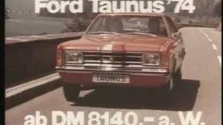 Historischer Werbefilm über den Ford Taunus 1973 [upl. by Junina]