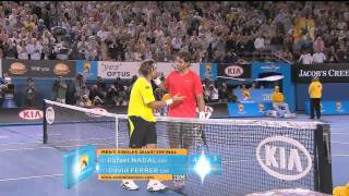 Match Point  Ferrer v Nadal Australian Open 2011 [upl. by Schuman]