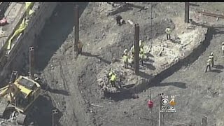 Shipwreck From 1800s Found Buried Under New Building Site In Seaport District [upl. by Ardnassak]