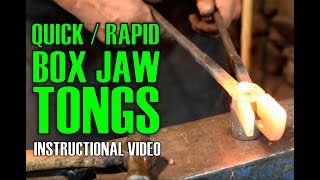 Quick Box Jaw Tongs Instructional Video [upl. by Ytsirk]