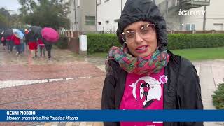 A Misano Adriatico la Pink Parade per la prevenzione dei tumori femminili [upl. by Wernda]