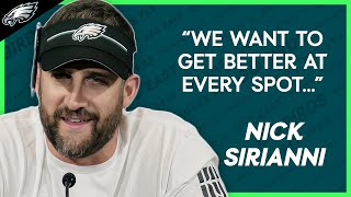 Nick Sirianni Explains the Eagles Competitive Nature [upl. by Weywadt900]