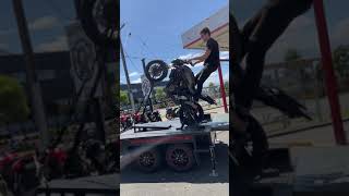 Doing a DEMO on the wheelie machine  YAMAHA MT07  WHEELIE MACHINES AUSTRALIA [upl. by Eiramyma]