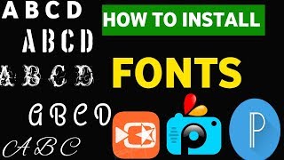 How to install fonts in android Malayalam [upl. by Maice123]