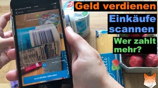 Geld verdienen mit Apps Nielsen Homescan oder GfK Smartscan Einkäufe scannen und Prämien erhalten [upl. by Nelaf26]