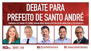 DEBATE PARA PREFEITO DE SANTO ANDRÉ [upl. by Medora]