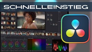 DaVinci Resolve 19 Schnelleinstieg Tutorial für Anfänger deutsch 2024 [upl. by Gerda]