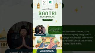 Twibbon Hari Santri Nasional  Hengky Pambudi [upl. by Eilram]