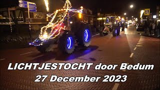 Bedum LICHTJESTOCHT 27122023 [upl. by Ahtekahs536]