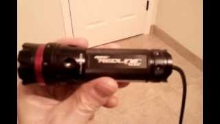 Major Flaw in Nebo 5630 Protec Redline 220 Lumens Tactical LED Flashlight w pressure switch Review [upl. by Atteloj52]