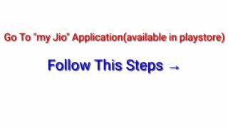 How to find my jio number jio balance jio plan expiry date jio account [upl. by Temple]