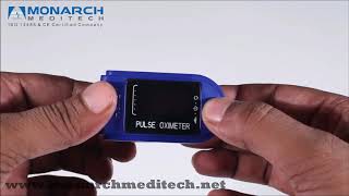 fingertip pulse oximeter contec cms 50 d [upl. by Asilad]