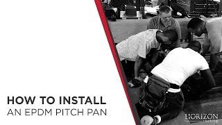 How to Install an EPDM Pitch Pan [upl. by Akemak]