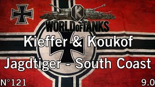 World of Tanks  90  Jagdtiger  South Coast  Replay commenté FR 1080p [upl. by Misha]