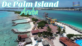 De Palm Island Arubas Only AllInclusive Private Island April 2023 [upl. by Hanikehs493]