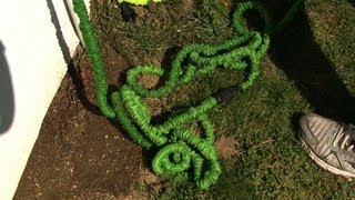 Expandable garden hose review  Consumer Reports [upl. by Zehcnas]