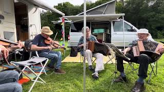 Music sessions at Cleckheaton Folk Festival July 2024 [upl. by Ariec121]