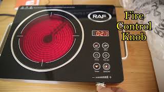 Unveiling the Future Kitchen Unboxing RAF  universal Infrared CookerElectric StoveHot Plate [upl. by Eugenides]