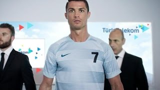 Türk Telekom Ronaldo Reklamı  Hızın Yeni Adı GİGA 45G [upl. by Gnik]