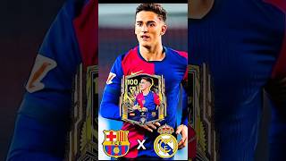 Barcelona song vs real Madrid song barcelona realmadrid halamadrid [upl. by Ylloj62]