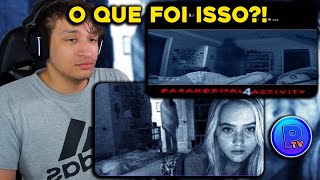 QUE O TERROR CONTINUE  Atividade Paranormal 4 REACT [upl. by Hermina]