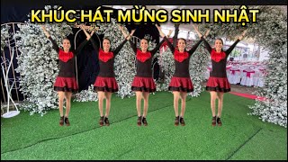 KHÚC HÁT MỪNG SINH NHẬT  Cha Cha Dân Vũ  Rất Hay amp Sôi Động  BĐ MAI LINH  có hướng dẫn👇 [upl. by Ernest]