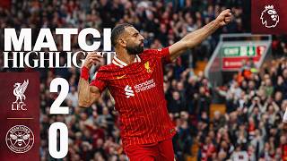 Diaz amp Salah Score For Slots First Anfield Win  Liverpool 20 Brentford  HIGHLIGHTS [upl. by Eiramaneet635]