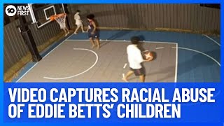 Shock Video Captures Racial Abuse Of Eddie Betts’ Children  10 News First [upl. by Gasser]