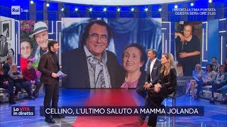 Addio alla mamma di Al Bano  La vita in diretta 11122019 [upl. by Wunder852]