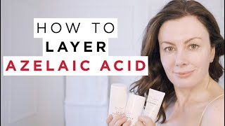 How To Layer Azelaic Acid  My Morning Skincare Routine  Dr Sam Bunting [upl. by Kaile]