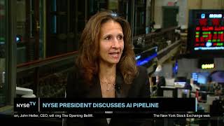 Lynn Martin NYSE President Joins NYSE TV Live [upl. by Dlorrej]