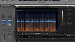 Logic Pro X Izotope RX External Editor and Varispeed [upl. by Hueston]