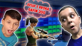 Vrapuesit VS Sniperistat  Jusufi amp Hamza  Gafi amp Meci  Fortnite [upl. by Tildie]